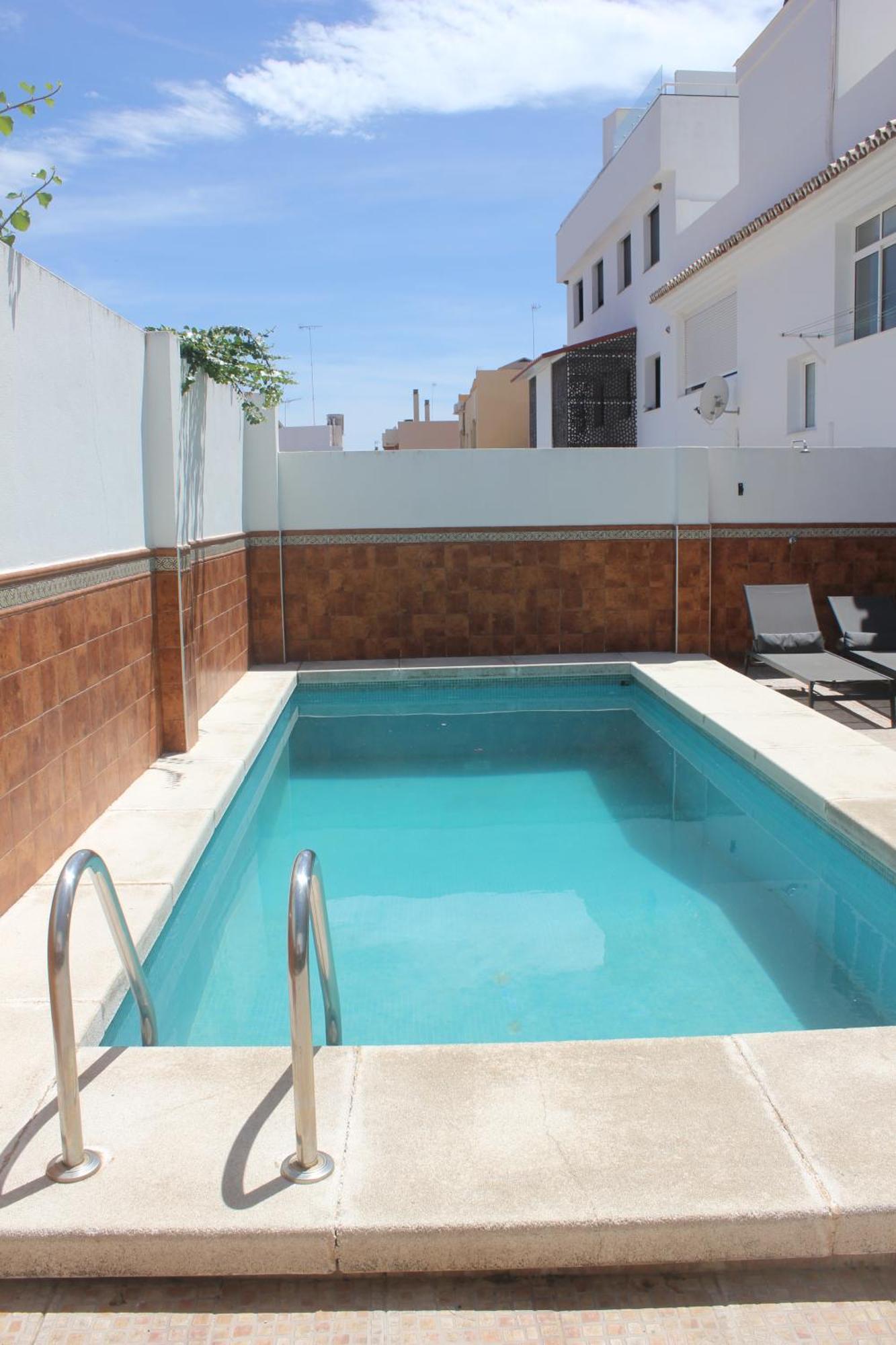 Apartamento Con Piscina En Ciudad Jardin Malaga Luaran gambar